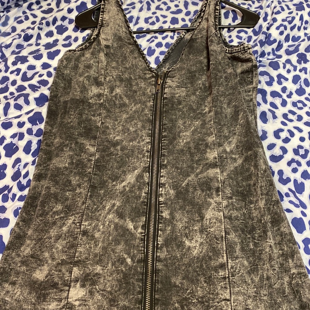 Denim Black dress
